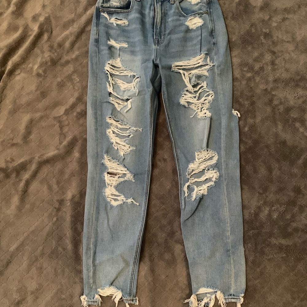 American Eagle Destroyed Mom Jean